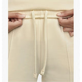 Womens Fleece Pants Beige M
