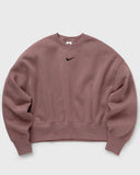 SPORTSWEAR PHOENIX FLEECE OVER-OVERSIZED CREW-NECK SWEATSHIRT BORDO