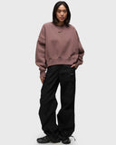 SPORTSWEAR PHOENIX FLEECE OVER-OVERSIZED CREW-NECK SWEATSHIRT BORDO