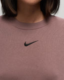 SPORTSWEAR PHOENIX FLEECE OVER-OVERSIZED CREW-NECK SWEATSHIRT BORDO