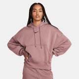 Sportswear Phoenix Fleece Over-Oversized Pullover Hoodie Bordo
