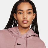 Sportswear Phoenix Fleece Over-Oversized Pullover Hoodie Bordo