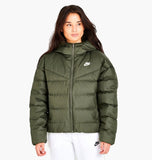 Sportswear Storm-Fit Windrunner Down Hooded Jacket Green