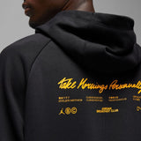 Air Jordan Dri-Fit Sport Graphic Hoodie Black