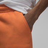 Air Jordan Brooklyn Fleece Shorts Orange