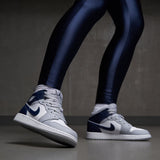 Air 1 Mid Gs White/Grey