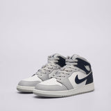 Air 1 Mid Gs White/Grey