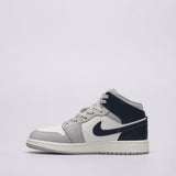 Air 1 Mid Gs White/Grey