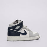 Air 1 Mid Gs White/Grey