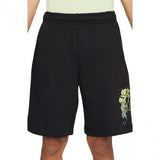 Sportswear Men's Fleece Embroidered Graphic Shorts (Black)