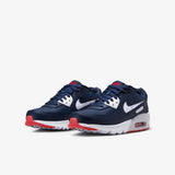 Air Max 90 Leather Obsidian Track Red Blue
