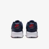 Air Max 90 Leather Obsidian Track Red Blue