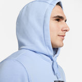 Hooded Sweatshirt Inter M Nsw Club Hoodie Po Ft Light Blue