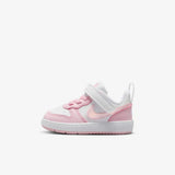 Court Borough Low Recraft (Td) White/Pink