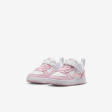 Court Borough Low Recraft (Td) White/Pink