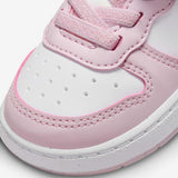 Court Borough Low Recraft (Td) White/Pink