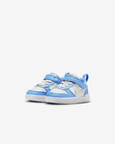 Court Borough Low Recraft White/Light Blue