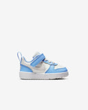Court Borough Low Recraft White/Light Blue