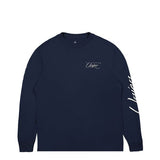 x Union MJ L/S Tee College Navy