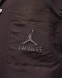 Air X A Ma Maniére MenS Warm-Up Shirt Bordo