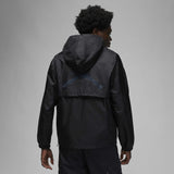 Air Jordan M J Ess Hbr Woven Jacket Black