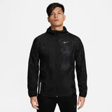 REPEL RUN DIVISION RUNNING JACKET BLACK