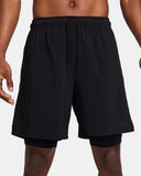 Unlimited Dri-Fit 7 2-In-1 Versatile Shorts Black