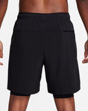 Unlimited Dri-Fit 7 2-In-1 Versatile Shorts Black