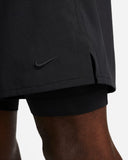 Unlimited Dri-Fit 7 2-In-1 Versatile Shorts Black