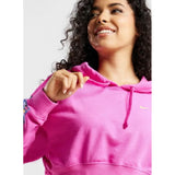 Dri-Fit Gt Fit Hoodie Pro Allover Print Kadın Pembe Sweatshirt