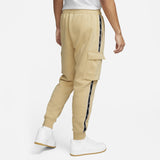 Sportswear Repeat Tape Fleece Cargo Jogger Pants Yellow