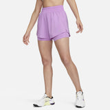 One Dri-Fit High-Rise 3In 2In1 Short Violet