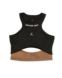 x Travis Scott Cactus Jack Women's Tank Top Dark Smoke Grey