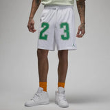 Air Jordan Essentials Graphic Mesh Shorts White