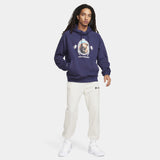 Lebron Pullover Fleece Hoodie Blue