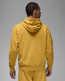 Air Jordan Essentials Statement Fleece Washed Pullover Hoodie Yellow