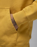 Air Jordan Essentials Statement Fleece Washed Pullover Hoodie Yellow