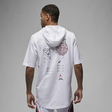 Air Jordan Sport MenS Hooded T-Shirt White