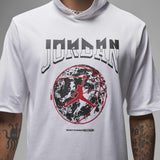 Air Jordan Sport MenS Hooded T-Shirt White