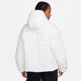 Sportswear Classic Puffer Therma-Fit Loose Hooded Jacket White