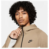 Sportswear Tech Fleece Windrunner Full-Zip Hoodie Beige/White M
