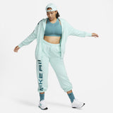 W Nsw Air Fleece Os Fz Hd Turquoise