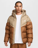 Windrunner Primaloft Storm-Fit Hooded Puffer Brown