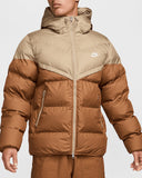 Windrunner Primaloft Storm-Fit Hooded Puffer Brown