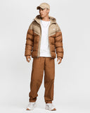 Windrunner Primaloft Storm-Fit Hooded Puffer Brown