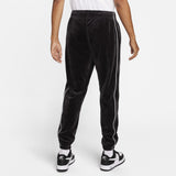 Club Velour Track Pant Black