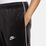 Club Velour Track Pant Black