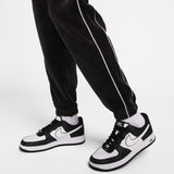 Club Velour Track Pant Black