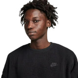 M Club+ Sherpa Wntr Crew Black S