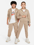 Sportswear Club Fleece Tracksuit Beige